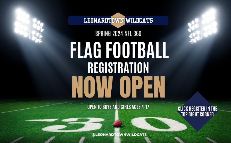 Flag Football Registration now open